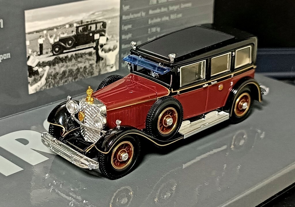 経典 1/43 1935 car HIROHITO Keiserwagen 770K Mercedes-Benz 乗用車