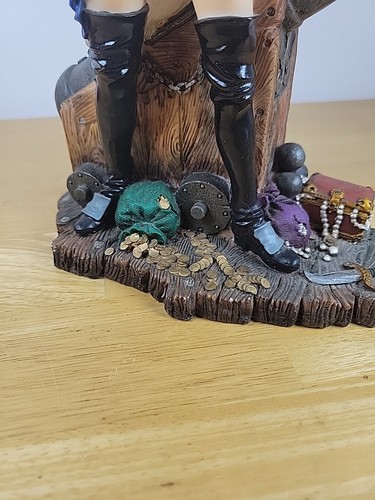 Statua cannone pirata donna Myth & Legends Summit Collection 1997 10” usata - Foto 12 di 16