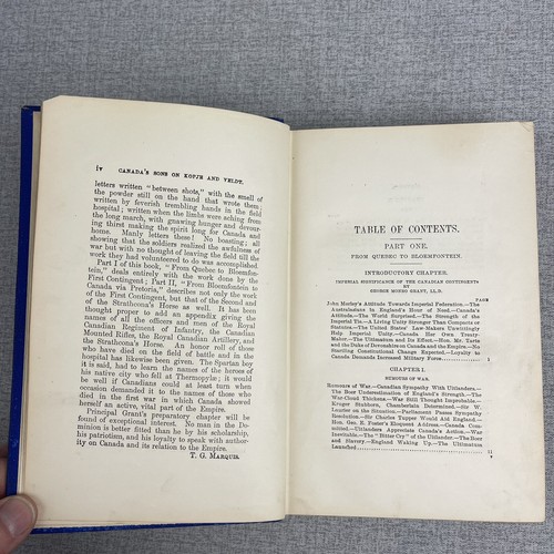 1900 Canada’s Sons on Kopje and Veldt Boer War By Marquis - Imagen 8 de 16