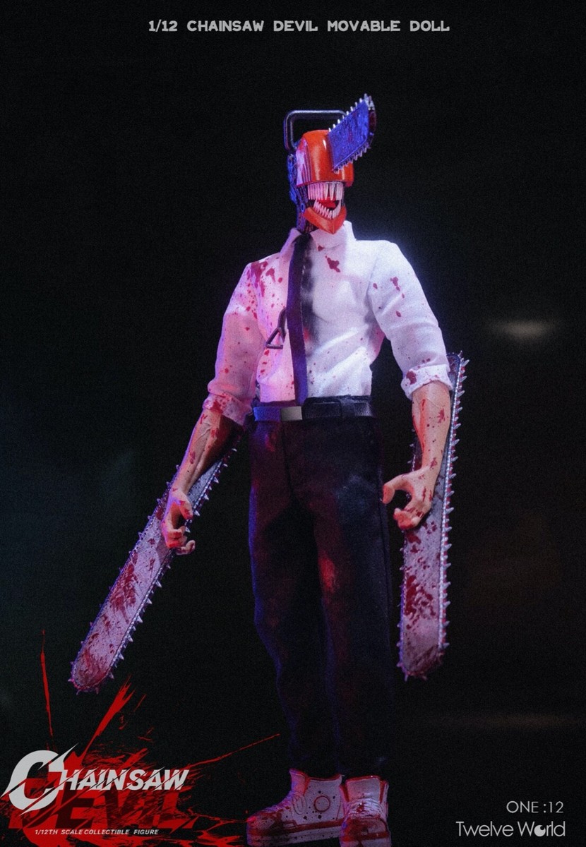 TWTOYS TW2258 1/12 チェンソー魔人　chainsaw man TWTOYS TW2258 1/12 Chainsaw Man 6