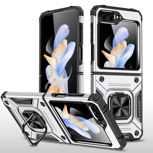 Coque pour Samsung Z Flip 7 FE 6/5/4 Robuste Antichoc Mince Rigide Anneau Cover - Photo 7 sur 83