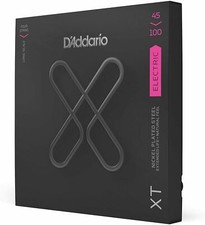 D'Addario XTB45100 Bass Nickel Plated Steel, Regular Light, Long Scale, 45-100
