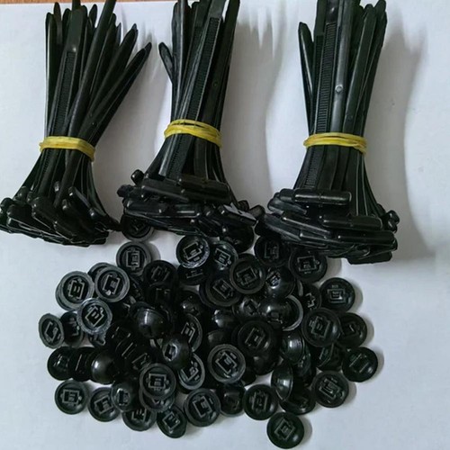 2025 Nylon Universal Kabelbinder Schnalle, Selbstverriegelnder Nylon Reißverschluss Binder Halter. NEU. - Bild 5 von 13