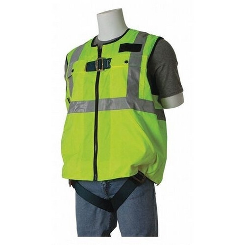 Gemtor FPV-MFD-2 High Visibility Fall Protection Vest Harness, Size M - Picture 1 of 6