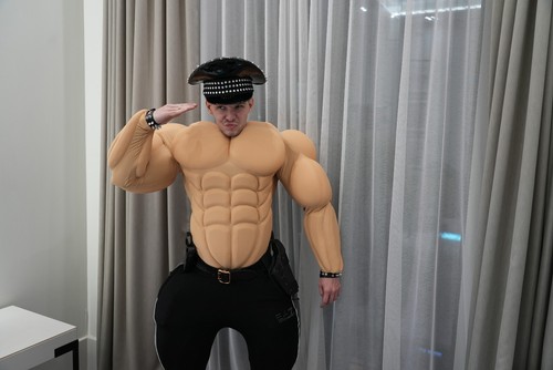 Muscle suit costume cosplay halloween - Picture 10 of 12