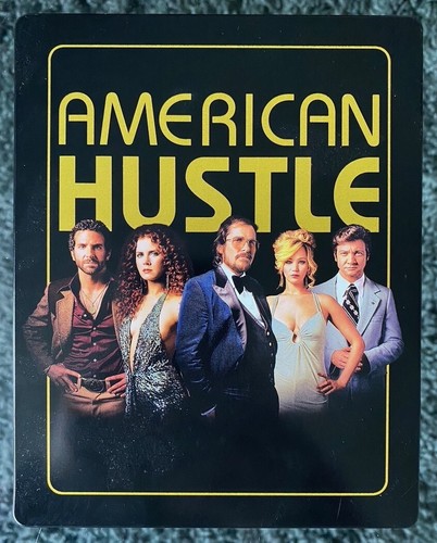 American Hustle 4K UHD + Blu-ray Steelbook Edition Christian Bale Bradley Cooper - Picture 2 of 8