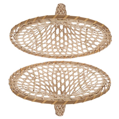 2Pcs Hollow-out Hat Prop Chandelier Light Shade Chinese Hat Japanese Straw Hat