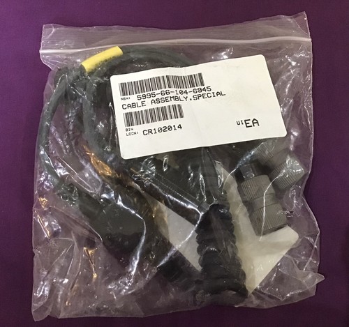 Military Cable Assembly NSN.5995-66-104-6945 - Picture 2 of 7