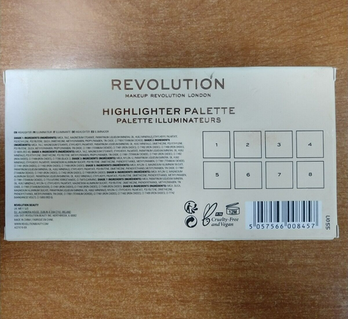 The Makeup Revolution Soph x Revolution Highlighter Palette *NEW* - (W10) - Picture 2 of 3