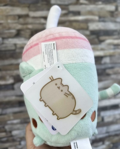 BNWT PUSHEEN plush kiwi pancake Soft Toy - Claire's Exclusive pusheen bottle - Picture 7 of 17