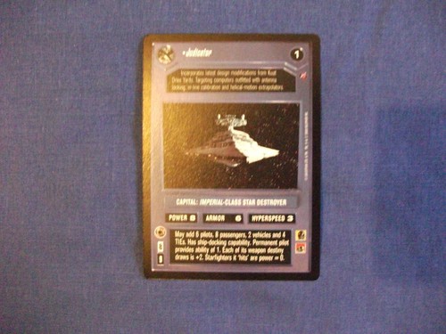Star Wars CCG Death Star II Judicator - 第 1/1 張圖片