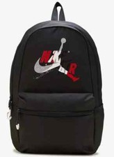 Jordan Jumpman Boys Nike Classics School Travel Backpack Black/Gym Red Bag 
