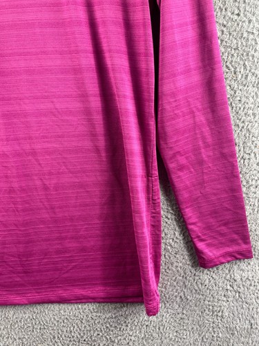 Womens Danskin Now Purple Long Sleeve Round Neck Activewear Top Size Medium 8-10 - Picture 9 of 10