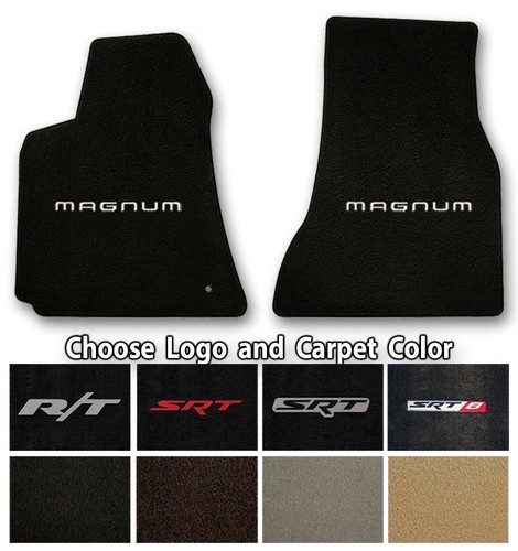 Dodge Magnum Velourtex Carpet Floor Mats- Choice of Carpet Color & Logo - Picture 1 of 4