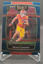 2022 Select Draft Picks #7 Drake London Rookie RC USC football card