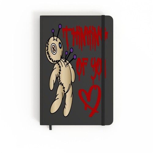 Thinking Of You Voodoo Doll - A5 Notebook, Supernatural, Love Heart, Revenge - Picture 3 of 17