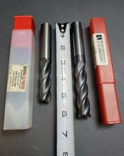 2 SUPERMILL USA! ¾" Solid Carbide End Mill .060" Corner Radius Resharp Machinist