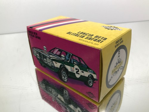 ONLY BOX MERCURY 203 LANCIA BETA ALITALIA SAFARI - EMPTY BOX rare - HIGH QUALITY - Imagen 3 de 8