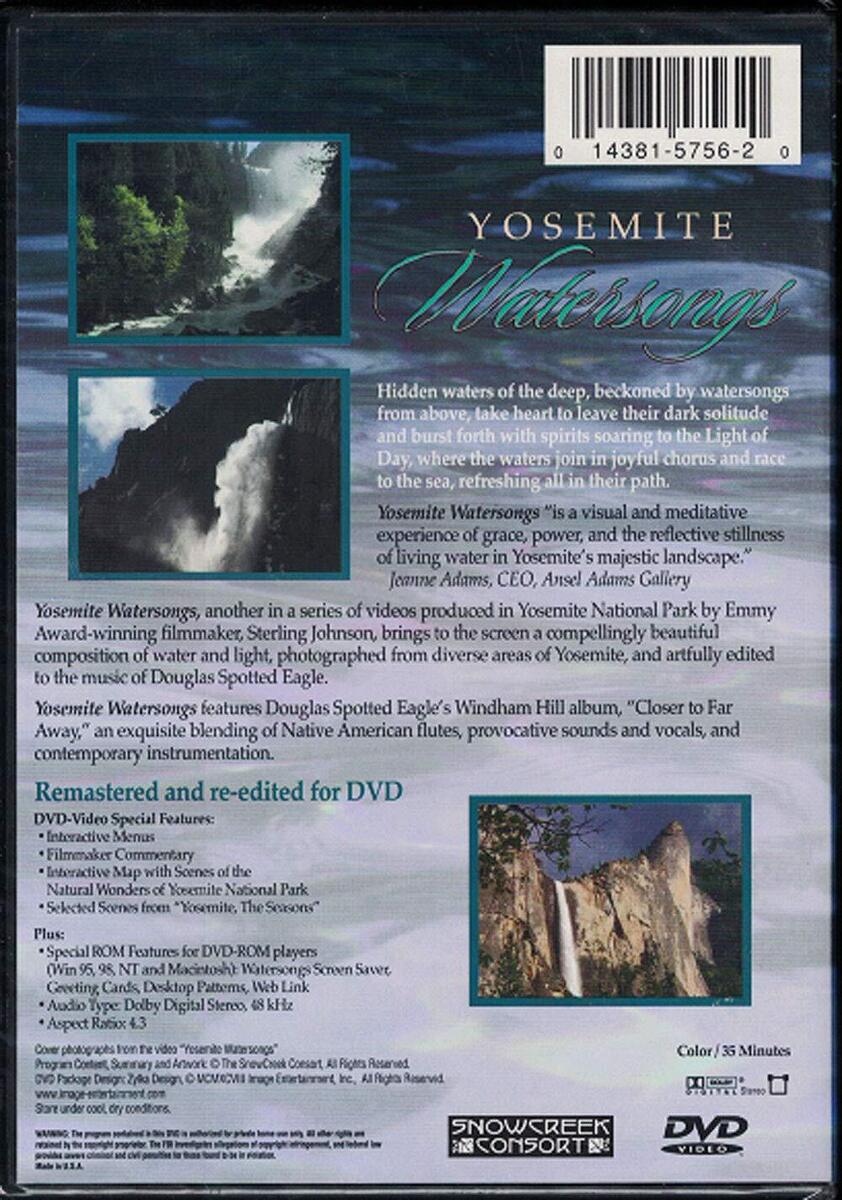 その他 Yosemite: Watersongs [DVD] Yosemite: Watersongs (DVD) Music by Douglas Spotted Eagle LN