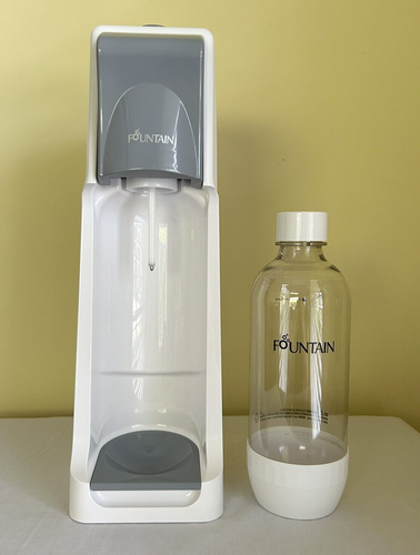 SodaStream Fountain Home Soda Maker Kit Jet C100 Tested Needs New CO2 Cartridge - Picture 6 of 14