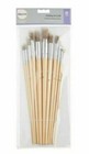 11 x HARRIS Seriously Medium Round Fitch Synthetic Paint Brush Set  ARTISTS SET