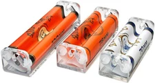 3 Zig-Zag 70mm, 78mm & 100mm Plastic RYO Cigarette Rolling Machine Hand Rollers