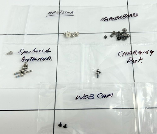 Microsoft Surface Pro 7 1866 Tornillos para Placa Base, Disipador de Calor, Antena, Altavoces - Imagen 3 de 3