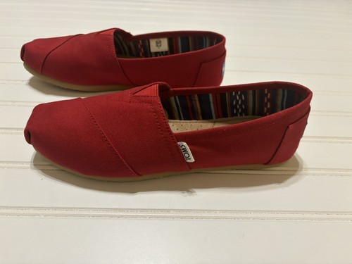 Toms rote Damenschuhe Größe 9,5 neu ohne Karton - Bild 3 von 7