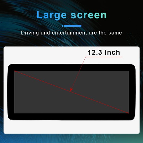 12.3'' Android Car GPS 2G+32G For Mercedes Benz GLK 2013-15 RHD Radio Multimedia - Imagen 11 de 12
