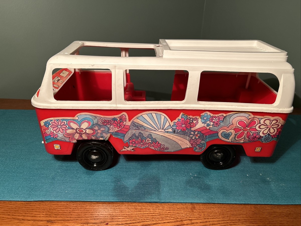Barbie Volkswagen Camper Empire Carolina Enterprises Hippie Toy Vintage