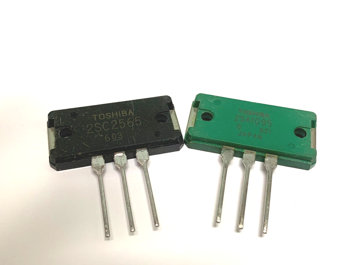 1 PAIR 2SC2565+2SA1095 PNP+NPN SI AUDIO PWR AMPNew Original 