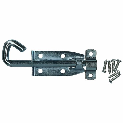 Tornillos de bloqueo de cerradura de 4" puertas de palo galvanizado garajes puertas de cobertizo candado - Imagen 3 de 3