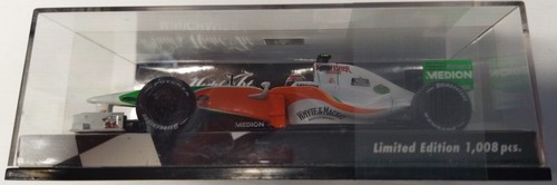 Minichamps Racing Model PMA 1/43 Force India Show Mini Car 2010 V. LIUZZI Japan - Picture 6 of 14