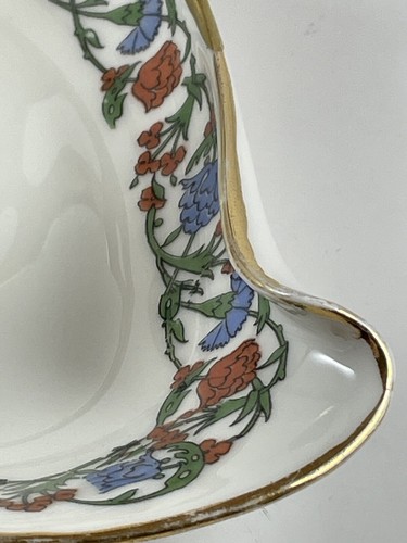 Limoges France Marshall Field’s Porcelain Candy Dish Hand Painted Gold Trim - Picture 6 of 11