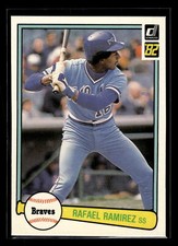 1982 Donruss Baseball #546 Rafael Ramirez "Set Break" Mint Atlanta Braves