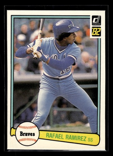 1982 Donruss Baseball #546 Rafael Ramirez "Set Break" Mint Atlanta Braves - Picture 1 of 2