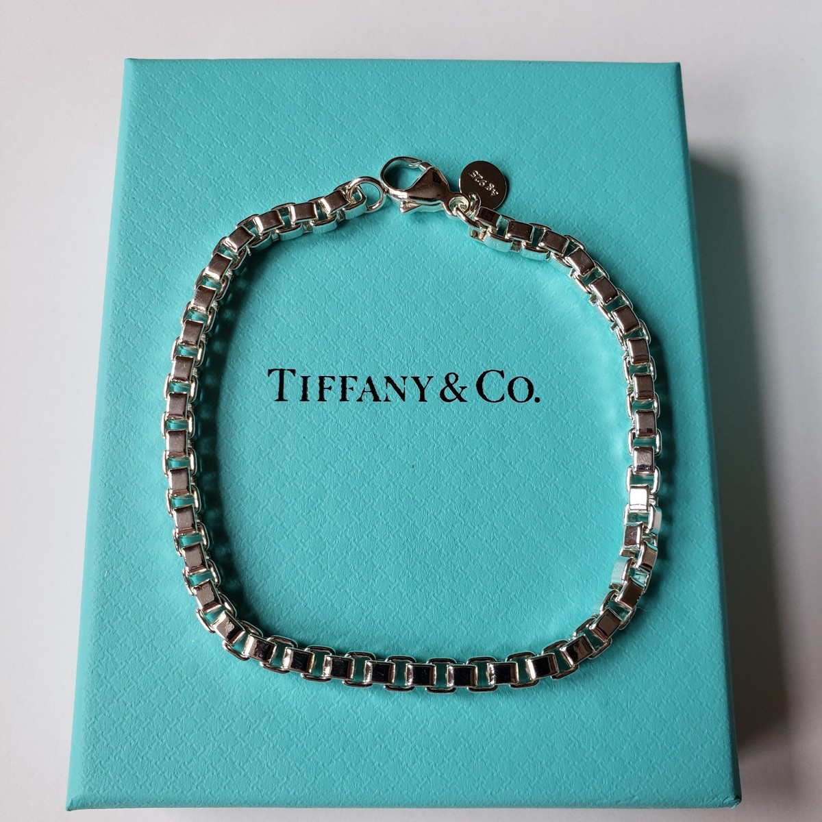 Tiffany & Co. Venetian Link Bracelet Sterling Silver 925 Tiffany & Co. Venetian Link Bracelet Sterling Silver 925