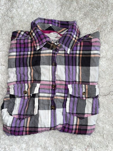 Aeropostale sz. S classic lightweight plaid button down collar shirt. Great top - Picture 10 of 10