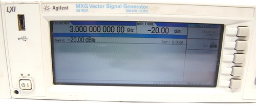 Agilent N5182A 3GHz MXG RF Vector Signal Generator OPT 006 1EM 503 651 UNT - Picture 2 of 10