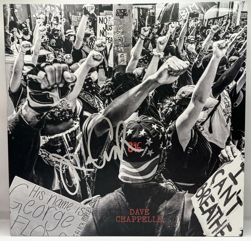 Dave Chappelle Signed Autographed 8:46 Vinyl Record JSA COA Funny Comedian - Picture 1 of 3