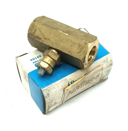 Limitador de flujo variable Deltrol Fluid Products NM20B NPTF 1/4" - Imagen 1 de 2