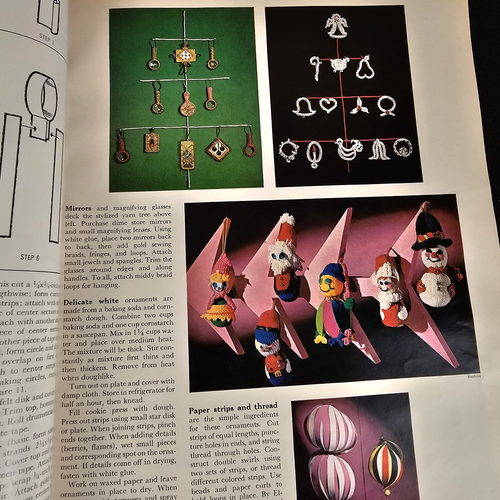 Vintage 1967 Better Homes & Gardens Christmas Ideas Mid-Century Modern Crafts - Picture 10 of 21