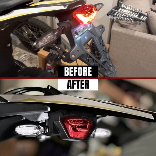 For Sur Ron Ultra Bee Off-Road Motor Tail Light Turn Signal Mount Tail Tidy - Picture 2 of 10