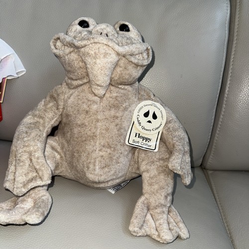 Cuddly Quarry Critters Floppy Frog Plush Second Nature Designs 12” Tags Soft...