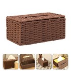 1pc dekorative Tissue Container House Tissue Case Chic Elegante Serviettenbox