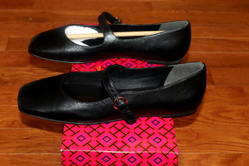 BNIB Tory Burch Shelby Mary Jane Ballet Flats Size 7.5 US 37.5 Euro MSRP $278!! - Picture 8 of 11