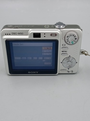Sony Cyber-shot DSC-W50 6.0MP Digital Compact Camera 3x Optical Zoom - Tested - Picture 10 of 15