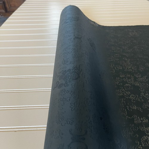 SILK Dark Blue , FABRIC 5 Yards x 22 Inches Wide or 180 Inches x 22 Wide - Picture 7 of 11