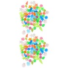 2 Packs Leuchtkiesel Deko Kieselsteine Fischtankstein Aquarium-