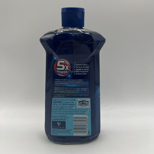 Finish Jet Dry Rinse Agent 16oz Bottle 2 Pack - Picture 3 of 3